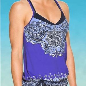 NEW Athleta Nosara Tankini Top Medium